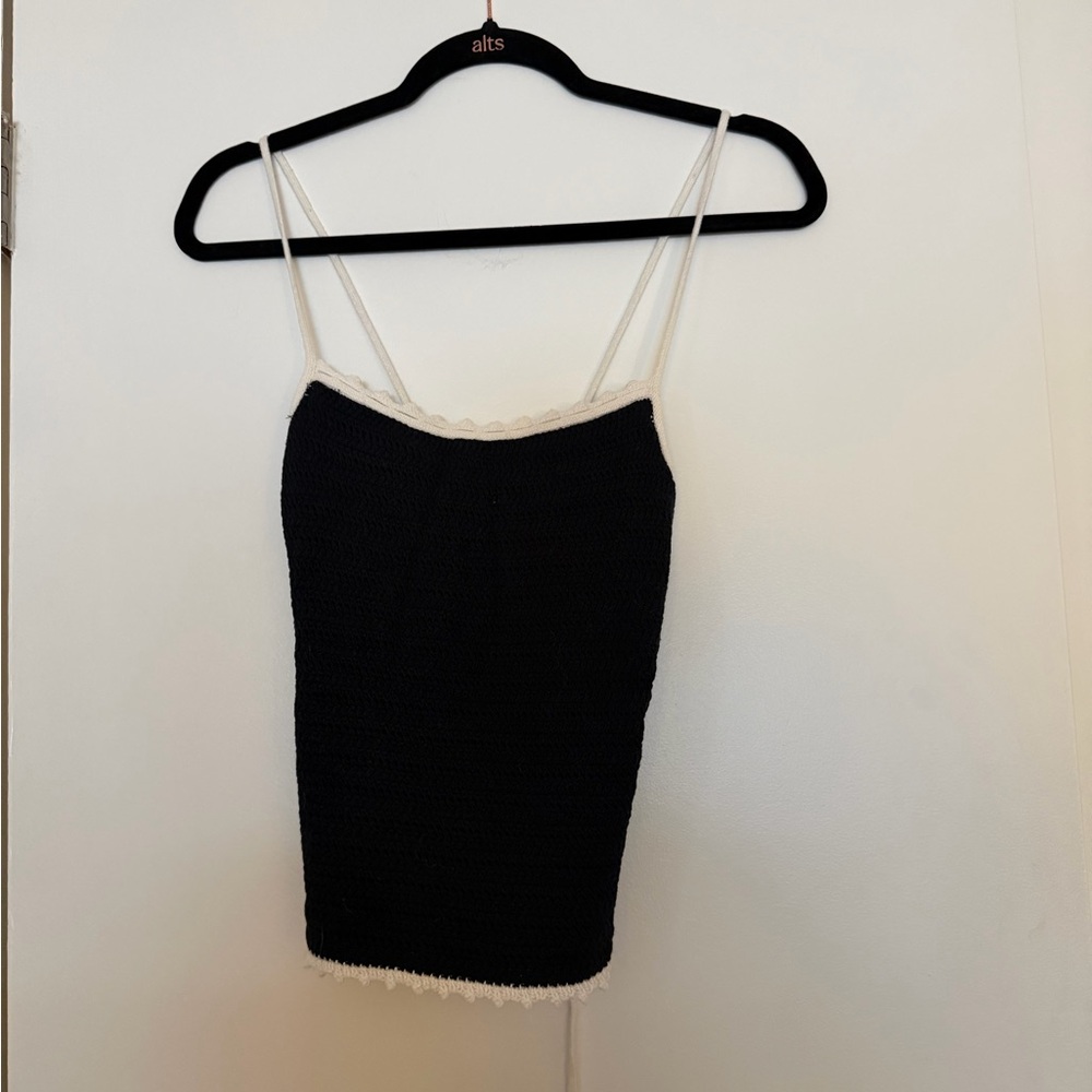 Abercrombie & Fitch Black and White Camisole